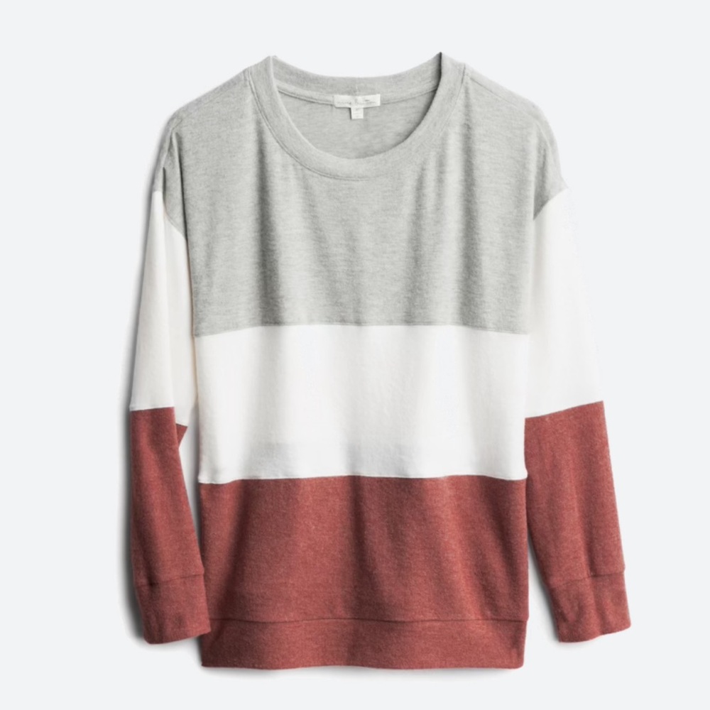 Striped Knit Top